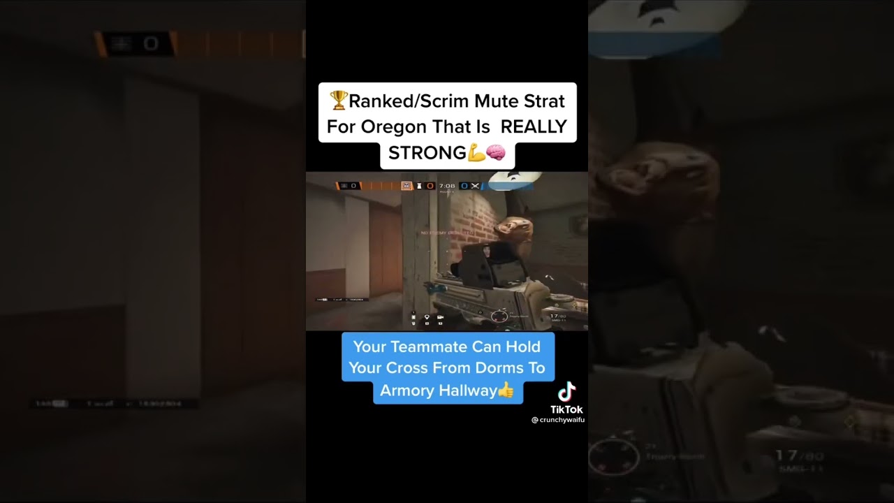 PRO Leauge MUTE strat On OREGON NOBODY KNOWS 🤫 #shorts #rainbowsixsiege #rainbowsixsiegetips