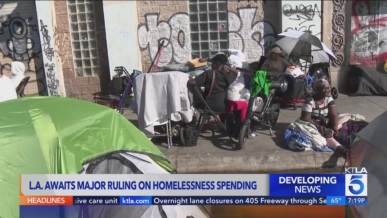 Judge to rule on whether to seize millions of dollars in L.A. homeless spending
