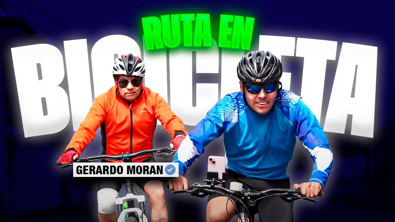 STREAM EN BICICLETA CON GERARDO MORAN Y REQUI🚲🔥| KIKE JAV