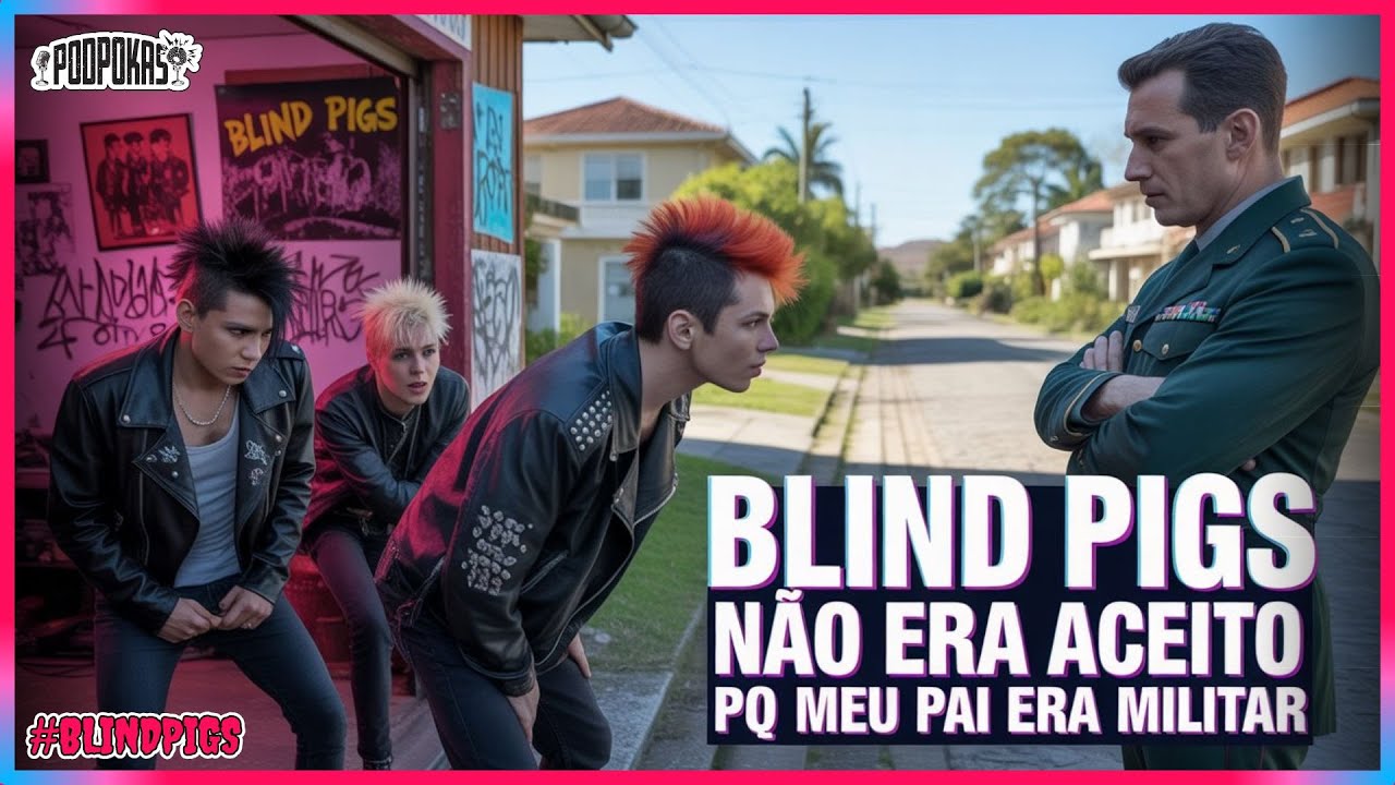 “Blind Pigs foi rejeitado porque meu pai era militar? A verdade CHOCA!”
