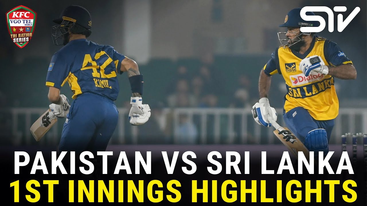 1st Innings Highlights | Pakistan vs Sri Lanka | The Final | Tri Nation Series | PCB | M3W1U