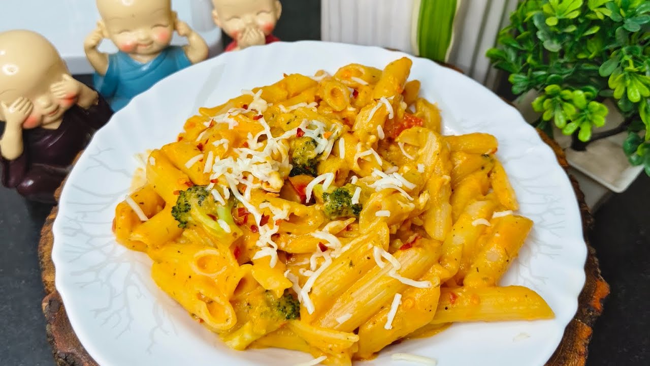      रेड पास्ता रेसिपी How To Make Red pasta Recipe #food #cooking 