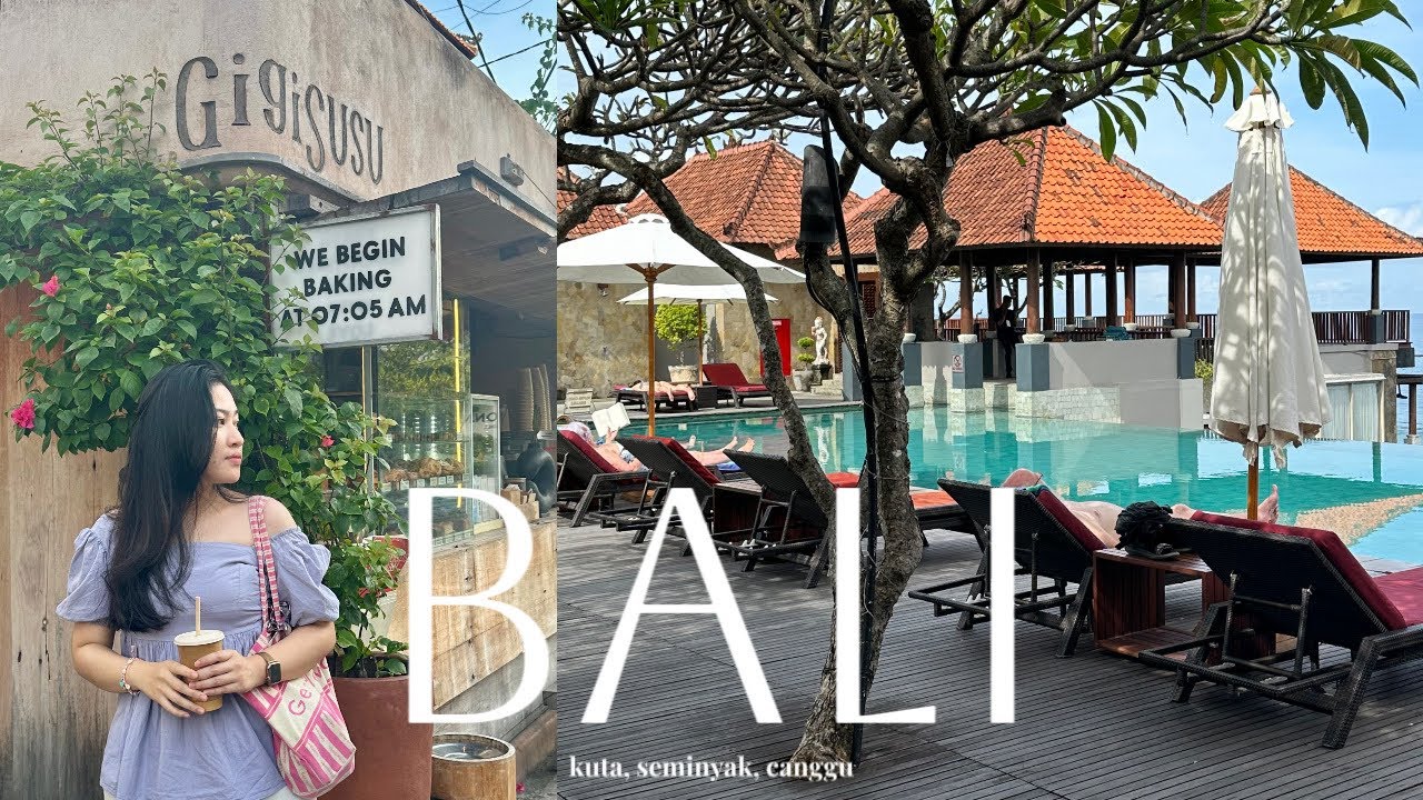 Bali Diaries | kuta, seminyak, canggu, pink tempong, gigi susu, mad pops, gelato, beach 🏝️🤍🪼