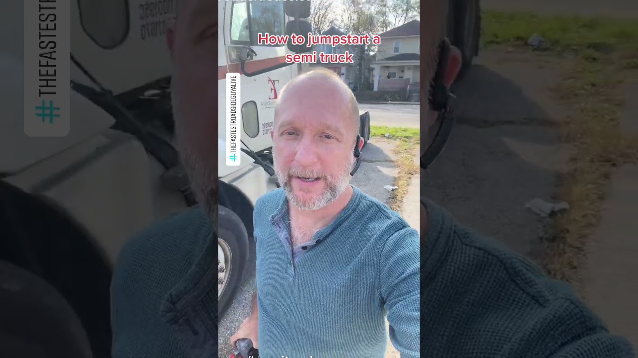 Turn Off The Inverter On Big Rig Before Jump Start..