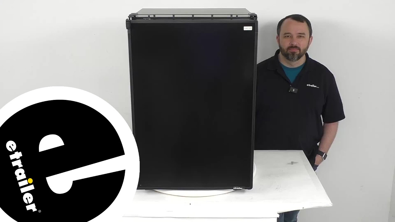 etrailer | Review of Norcold RV Refrigerators - 12 Volt Black RV Mini Fridge With Freezer - NC37VR