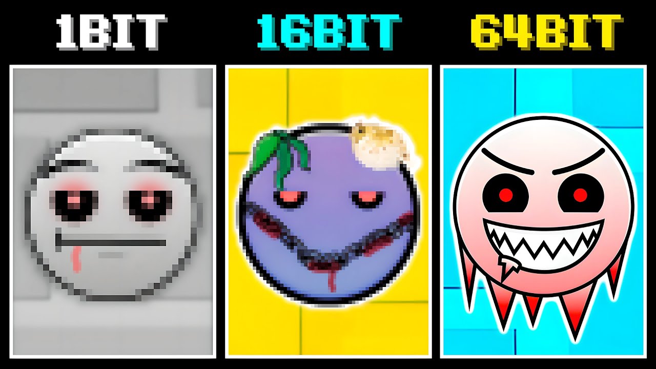 New Custom Geometry Dash Lobotomies V15 but every time with more bits