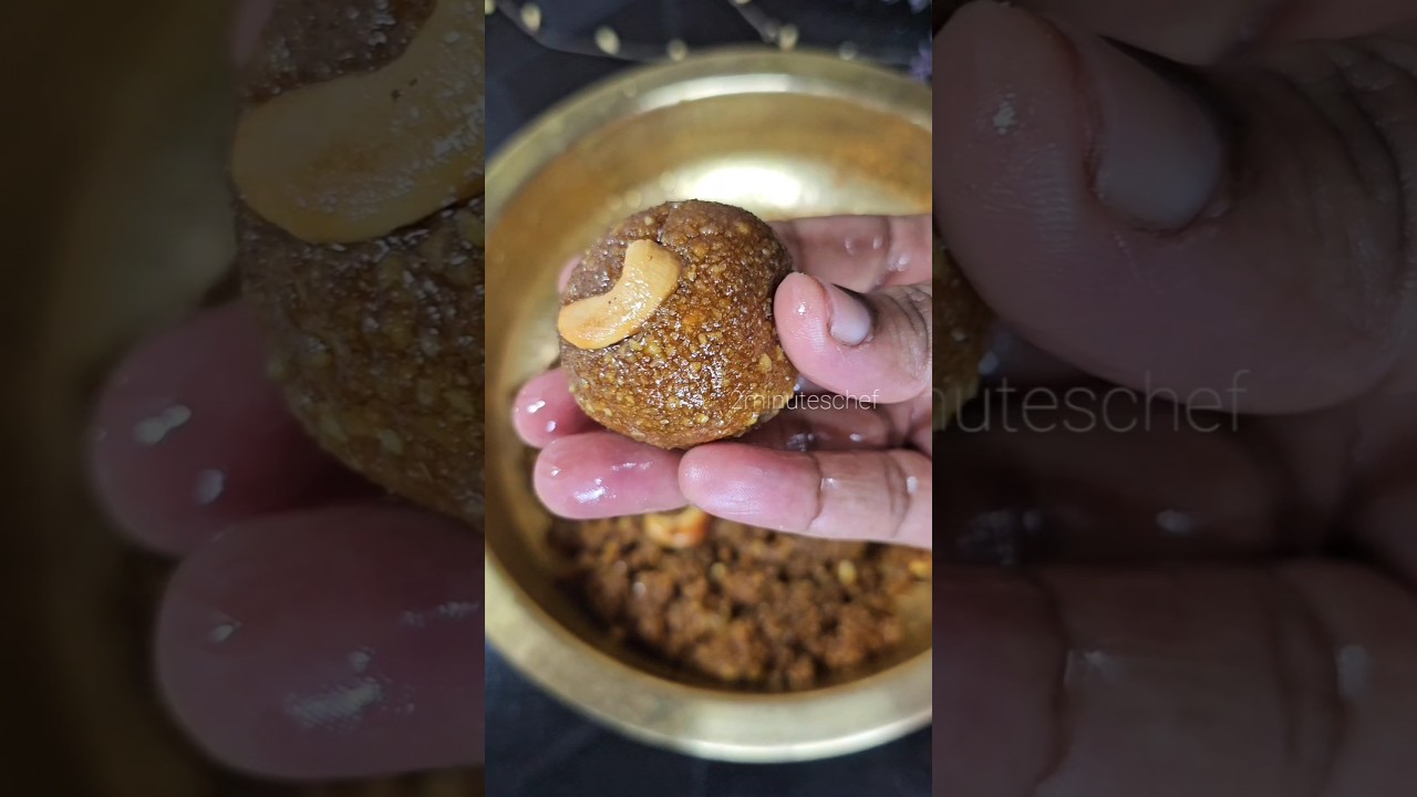 Karupatti / palm jaggery laddu  😋 😋  #food #cpoking #diwali #recipe