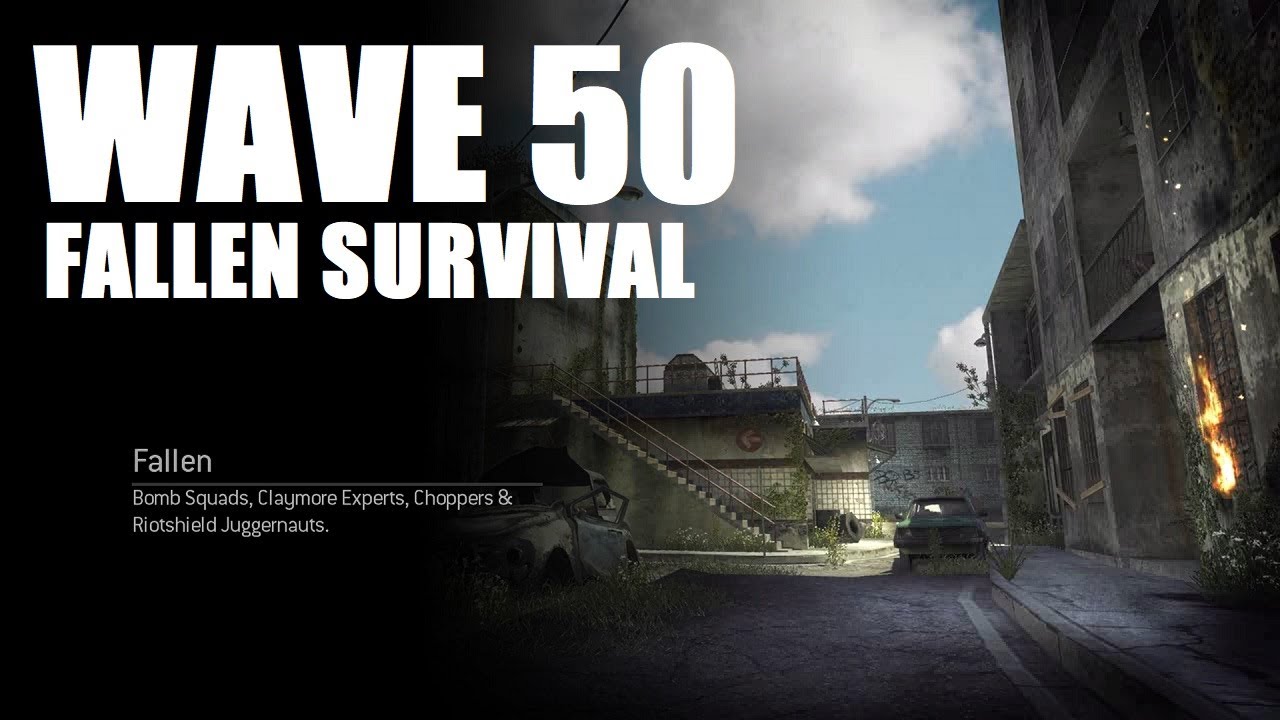 Mw3 Fallen Solo Survival Wave 50 Modern Warfare 3