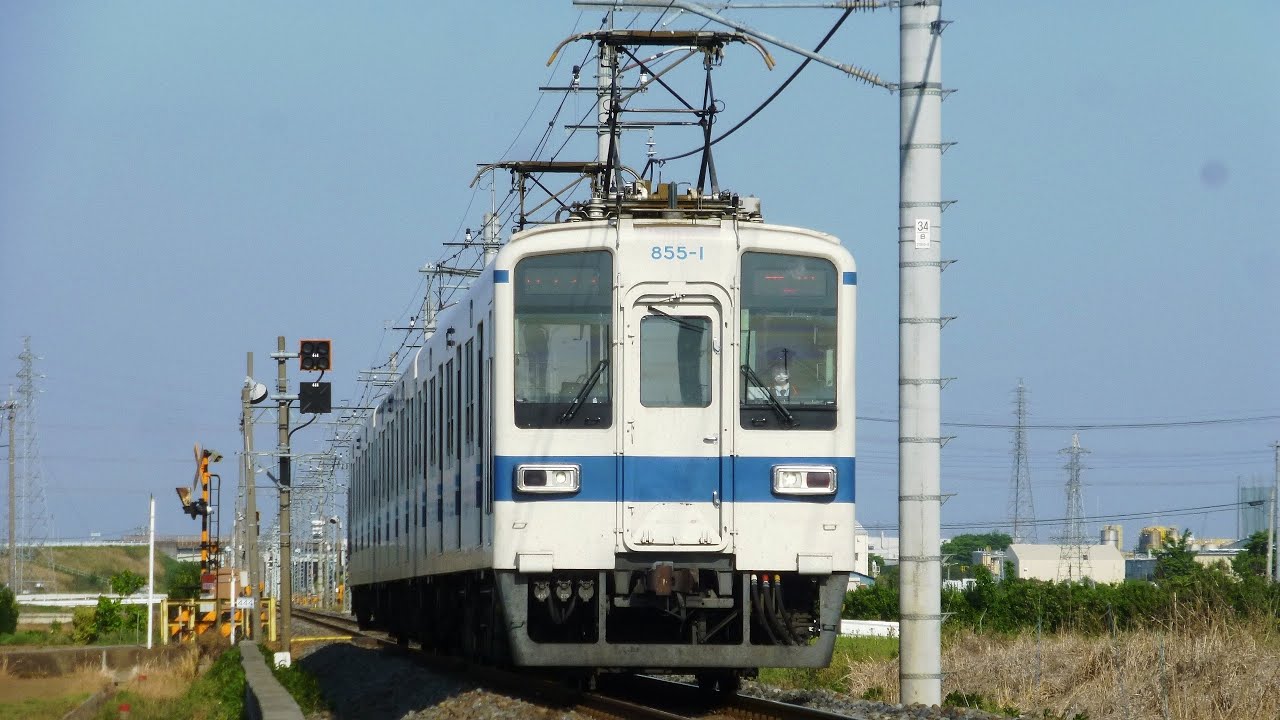 【3両固定ワンマン 全10編成 撮影】東武ワンマン800系・850系 佐野線・伊勢崎線 3両固定編成 全10編成 30両 撮影 2015年06月現在