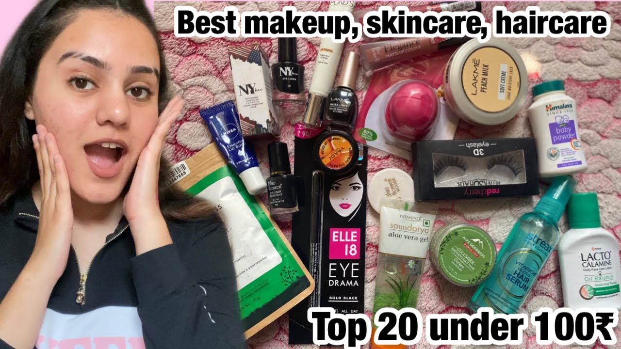 Top 20 must have products  under 100₹/ makeup, skincare, haircare/ / kp styles