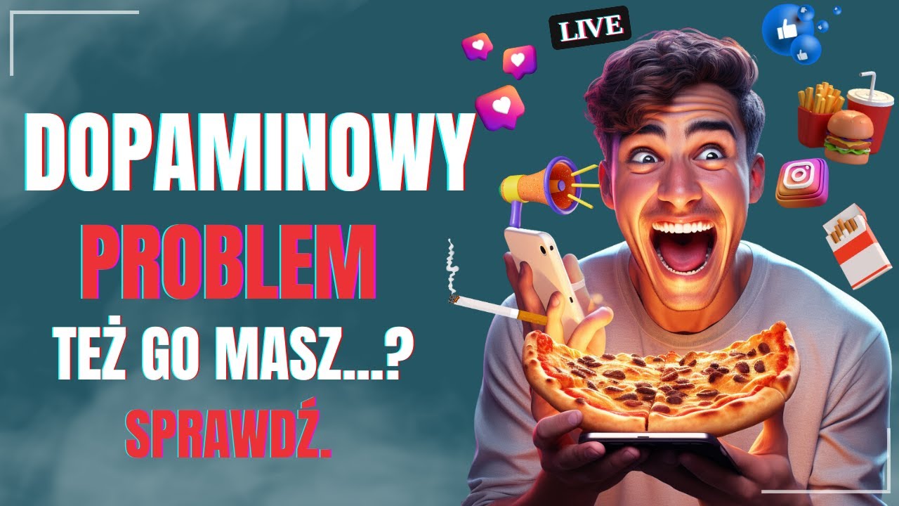 Niewolnicy dopaminy | Dowiedz się jak odnaleźć się w świecie obfitości - Detox dopaminowy