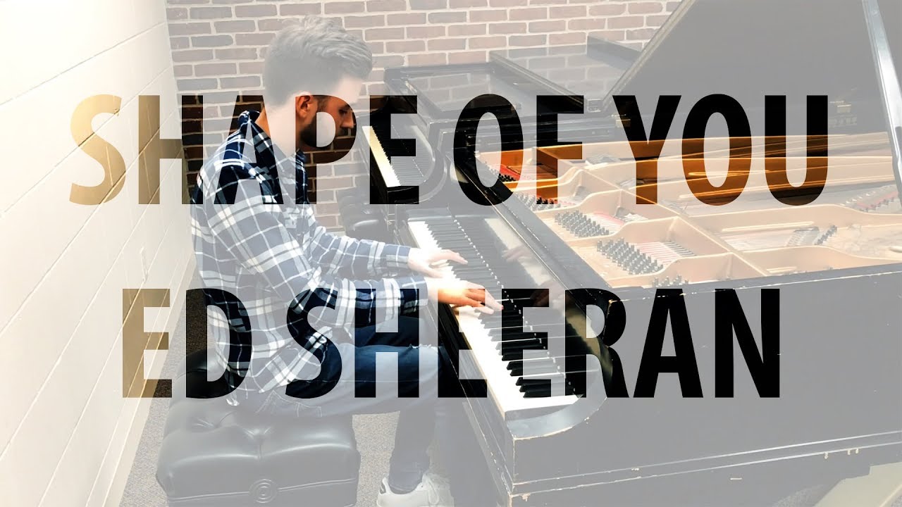 Shape of You - Ed Sheeran | Joshua Burniece Piano Cover