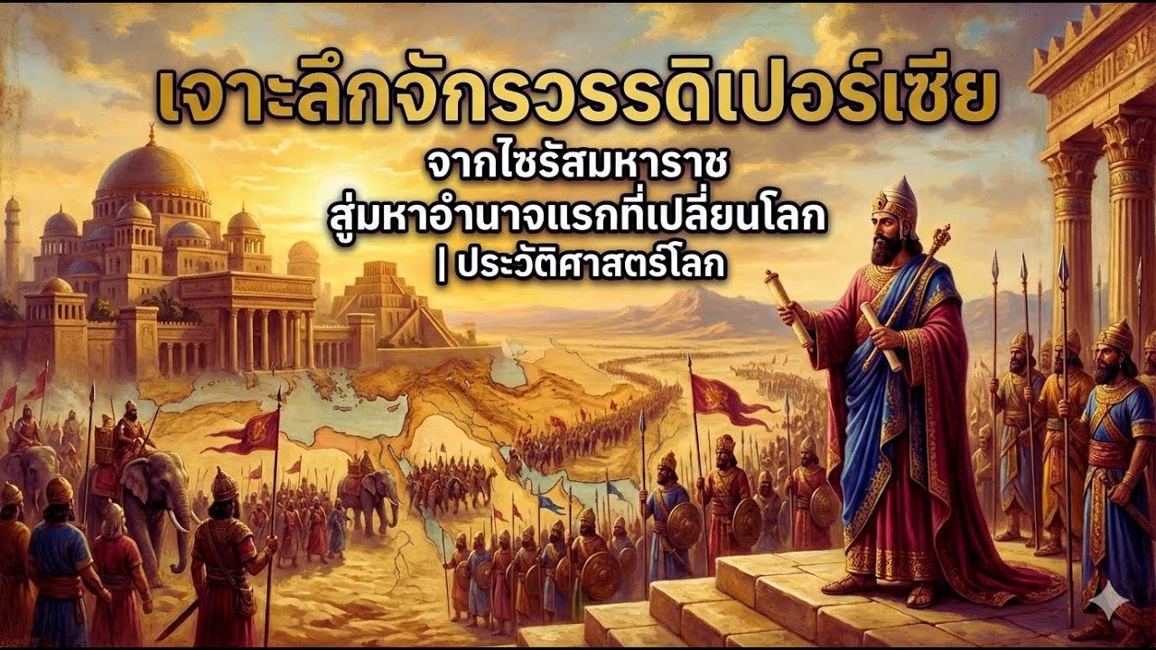 เจาะลึกจักรวรรดิเปอร์เซีย : จากไซรัสมหาราชสู่มหาอำนาจแรกที่เปลี่ยนโลก | ประวัติศาสตร์โลก
