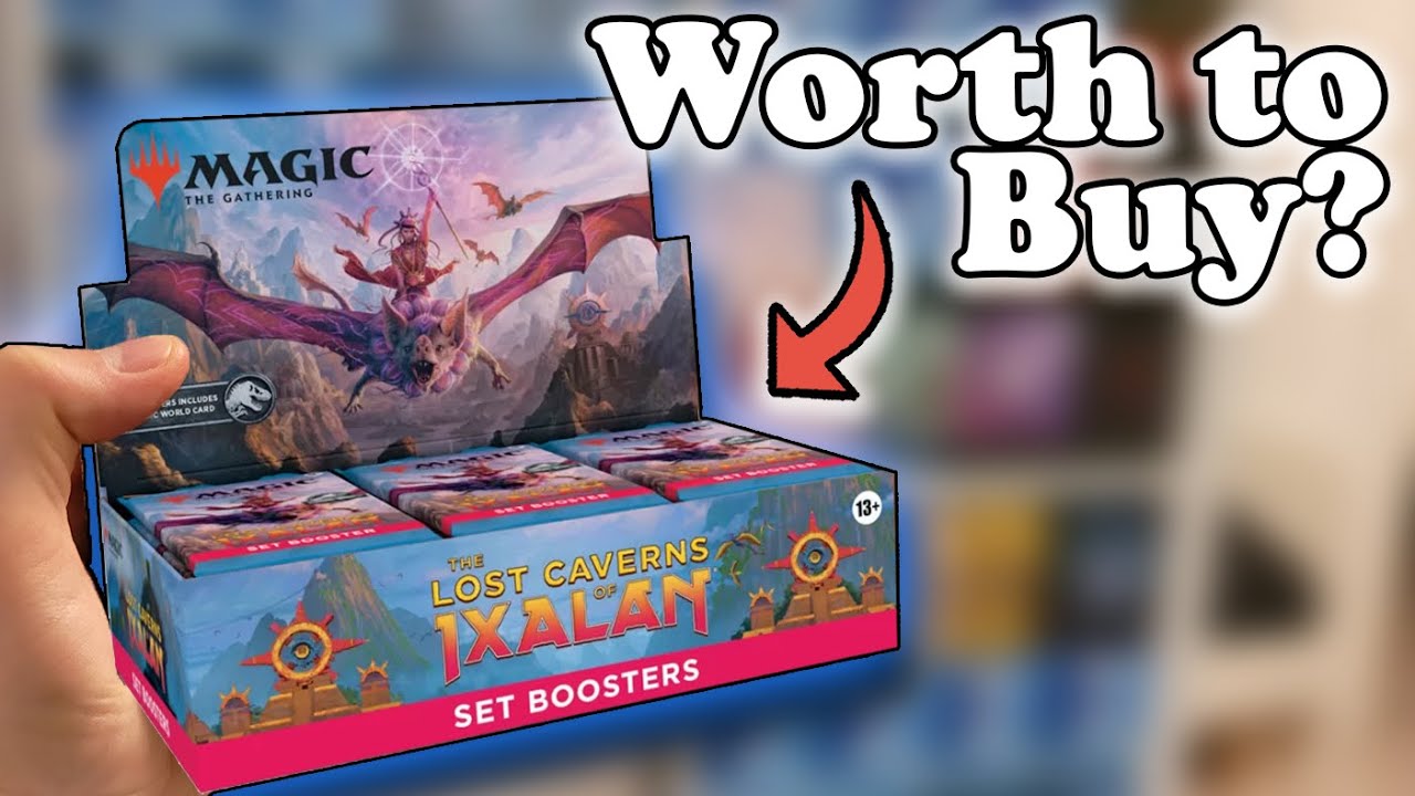 Let's Pull at least $120 !!! The Lost Caverns of Ixalan Set Booster Box opening.