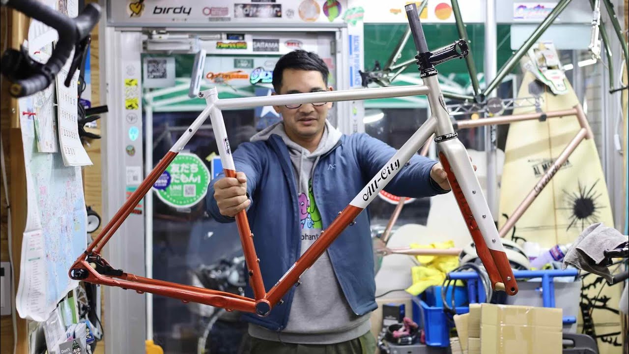 最初で最後の自転車！オーナーさんは、なぜこれを選んだのか？(自分のじゃない)ALL CITY AC COSMIC STALLION