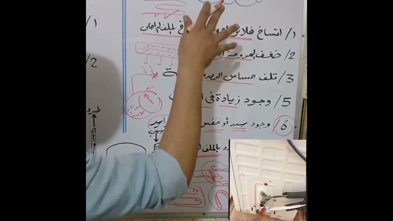 سبب وجود ثلج علي مواسير التكييف