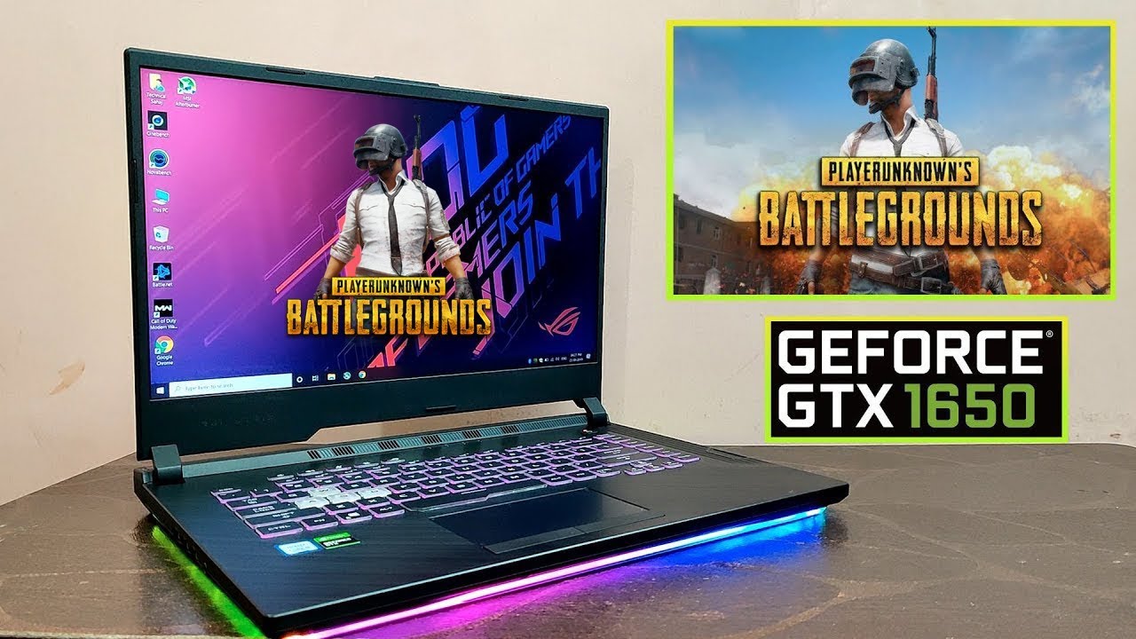 Pubg PC Gaming Review on Asus ROG Strix G [Intel i5 9300H] [Nvidia GTX 1650] 🔥