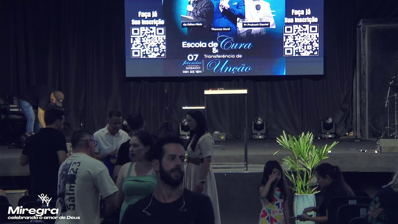 1º Dia de Conferencia de Cura e Transferência de Unção - Pr. Thomas Hurd 06/02/26