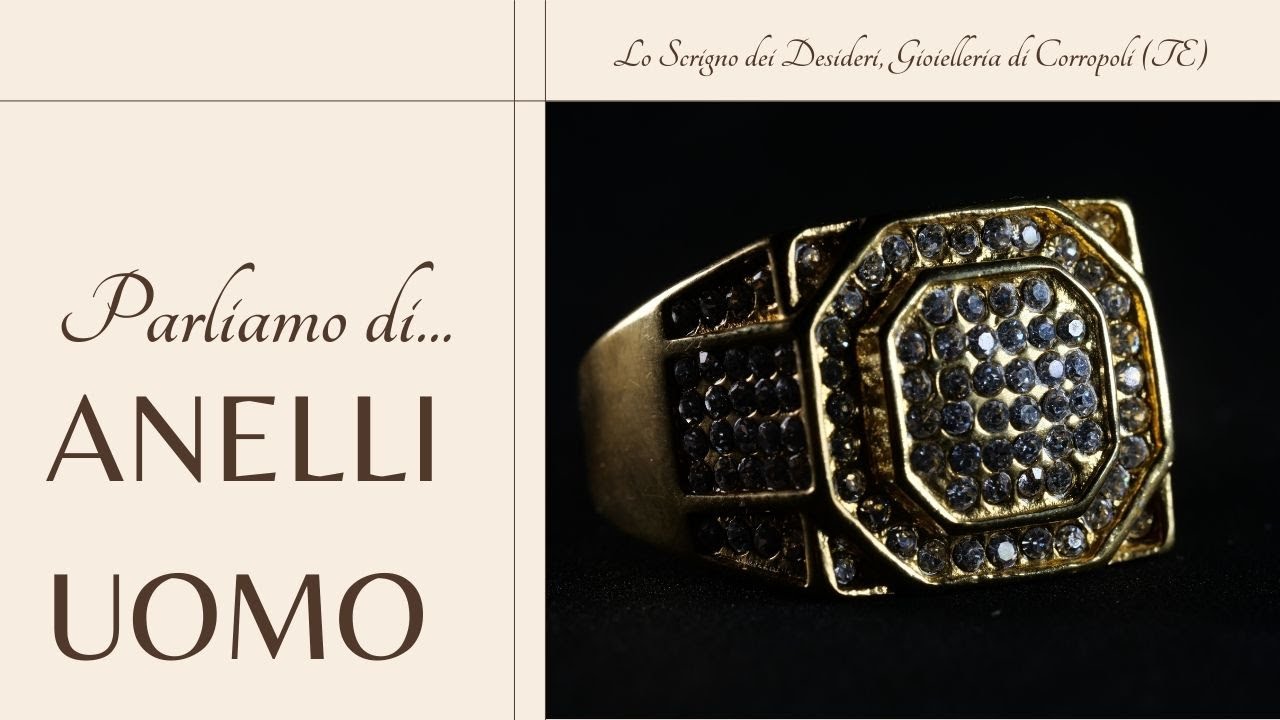 Guida completa agli anelli da uomo: tendenze, stili e materiali  in Gioielleria