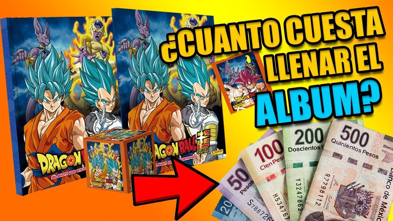 LLENANDO EL NUEVO ALBUM DE DRAGON BALL EN UN DIA