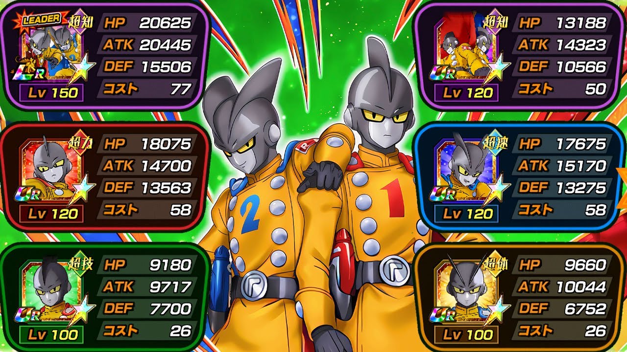UPGRADED FULL GAMMA 1 & GAMMA 2 TEAM SHOWCASE! Dragon Ball Z Dokkan Battle