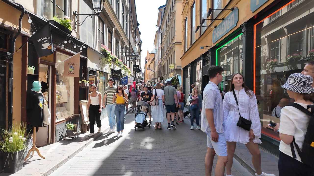 Stockholm, Sweden - Sunny Stockholm in June 😍 | Walk Through Old Town