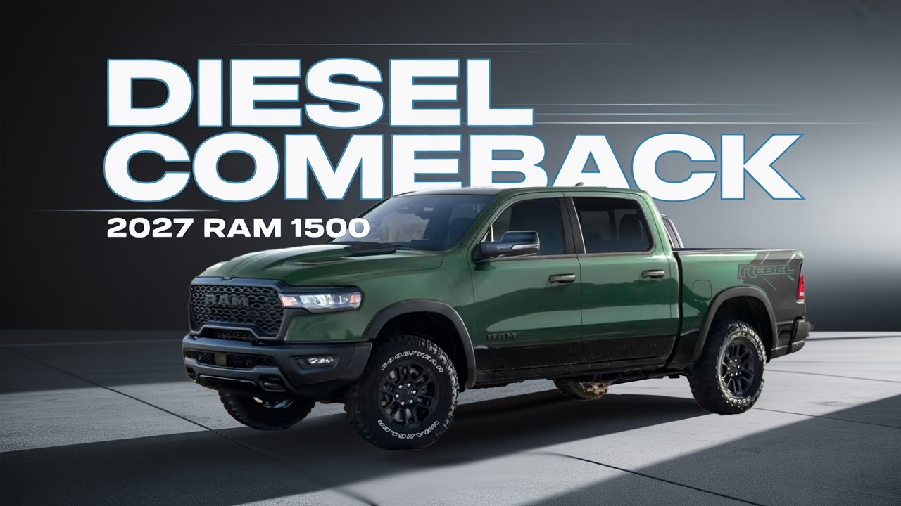 Секретный план двигателя Ram: раскрыт Ram 1500 Diesel 2027 года