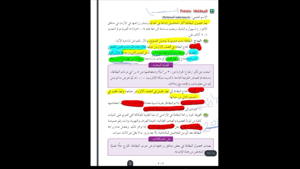 الفصيلة الباذنجانية 