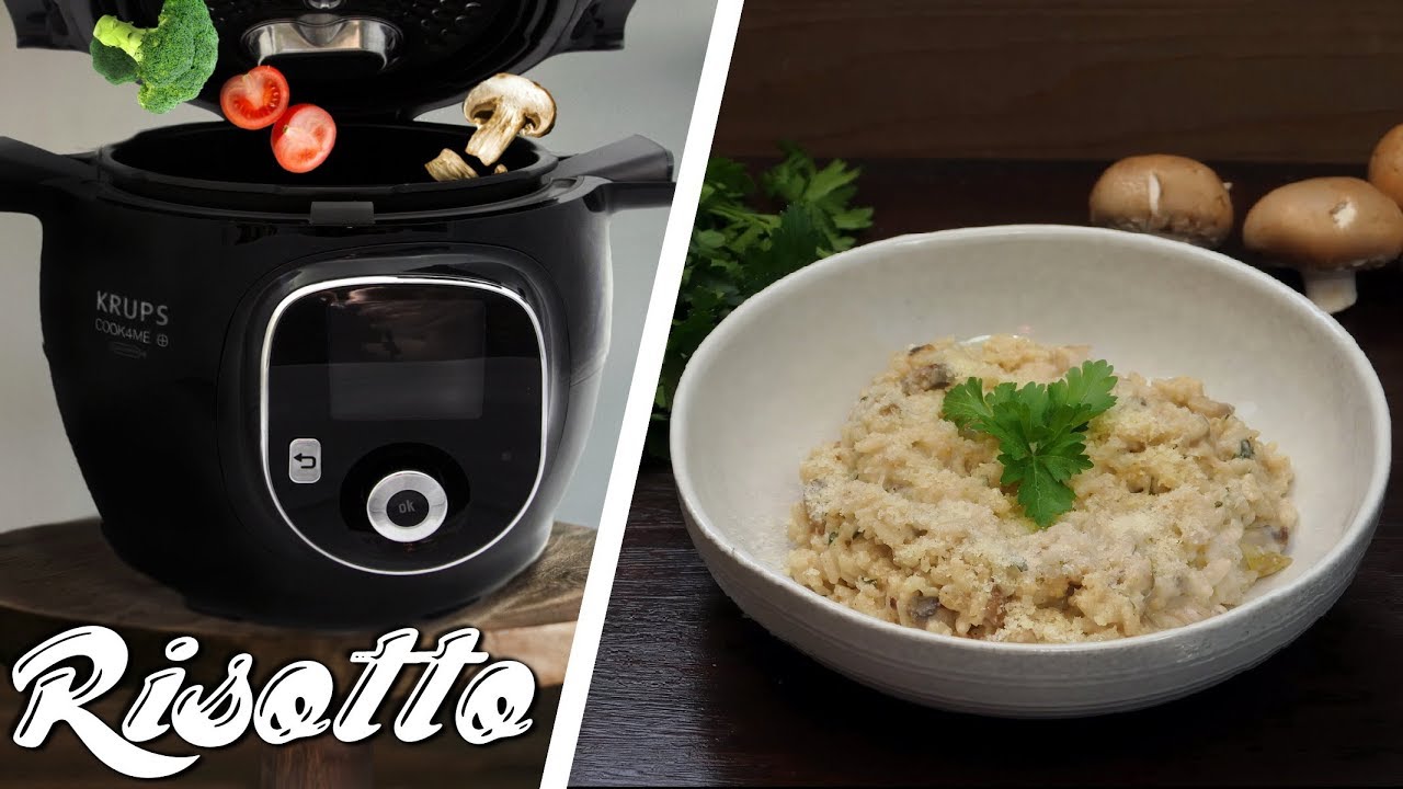 PILZRISOTTO REZEPT | Risotto selber kochen [einfach & schnell] | Krups Cook4me+ Test | Werbung