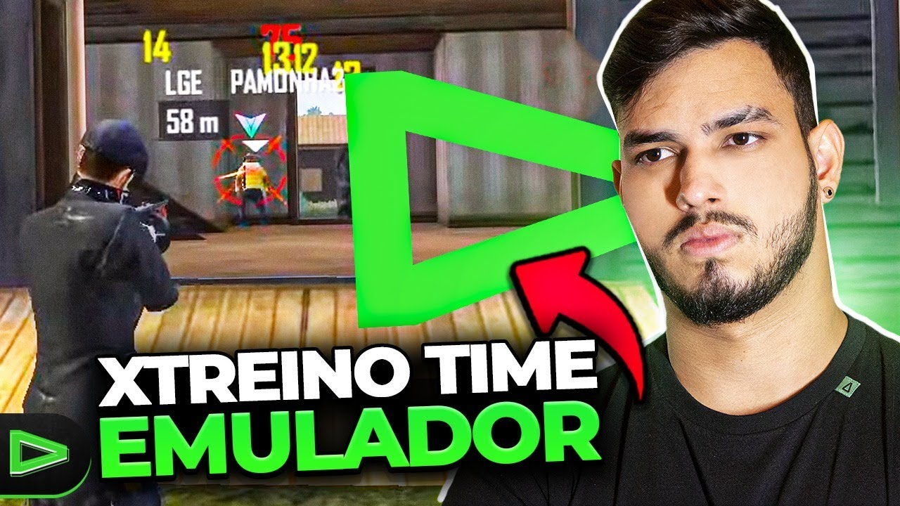 💚 XTREINO INSANO!! TIME EMULADOR LAUDE 🔴 FREE FIRE - AO VIVO 💚 LOUD JORDAN
