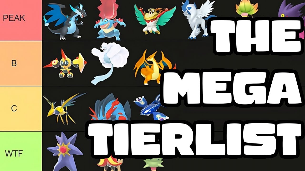Ranking EVERY Mega in Pokemon ZA!