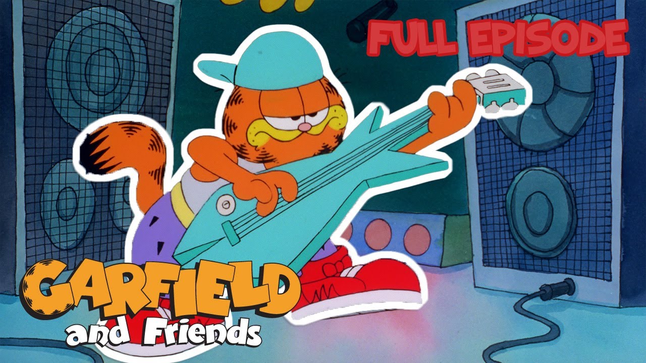 The Garfield Rap | Funny Cartoon for Kids | FULL Episode | Garfield and Friends