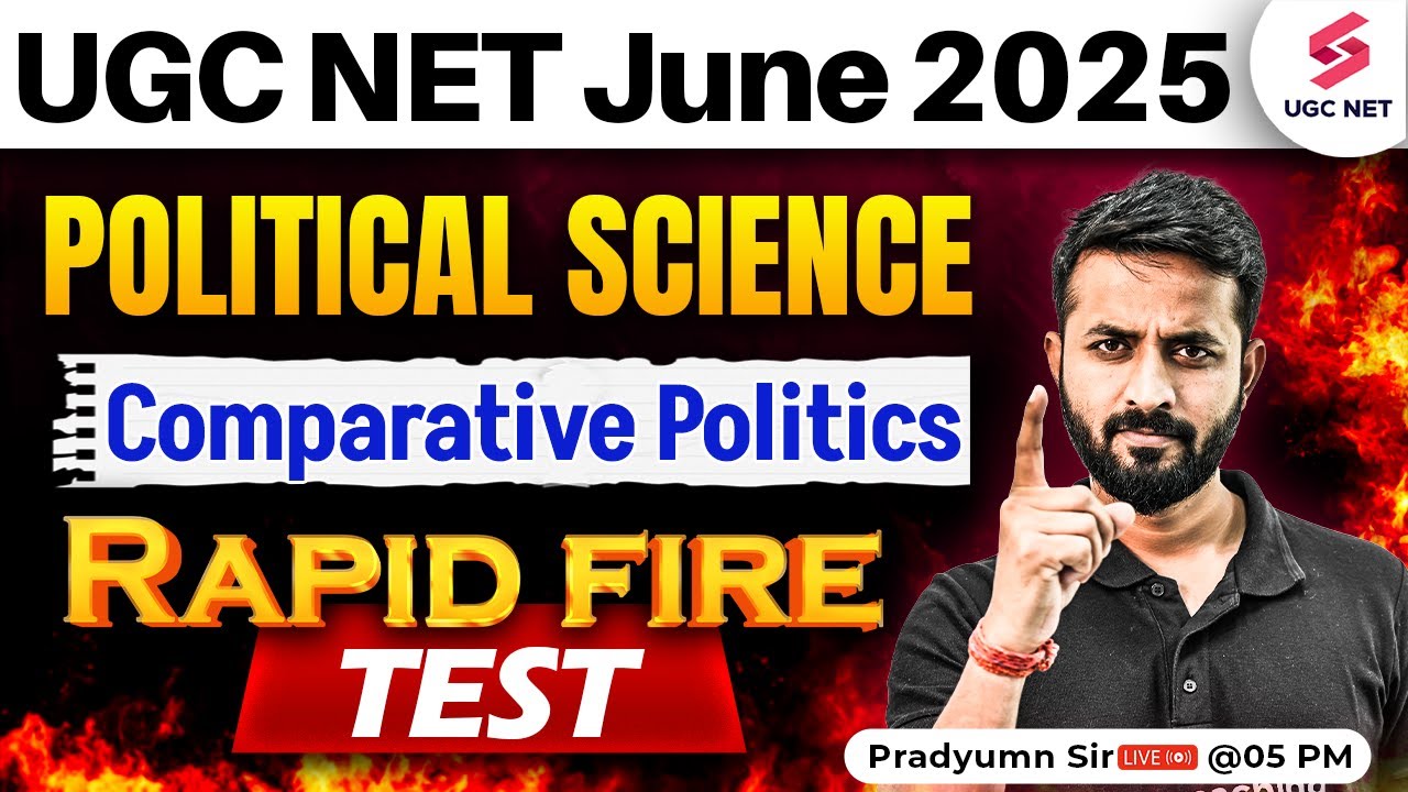 UGC NET Political Science | UGC NET Political Science Classes | Comparative Politics by Pradyumn Sir