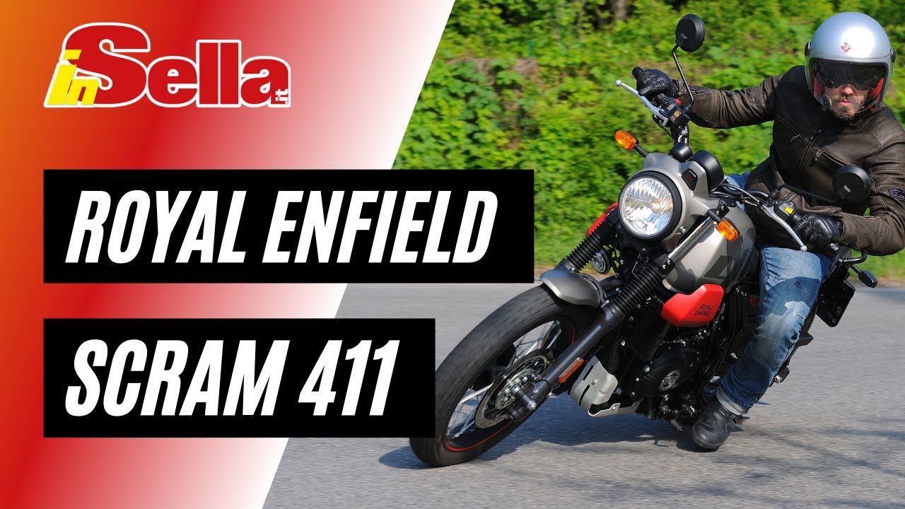 Royal Enfield SCRAM 411, più leggera e divertente!