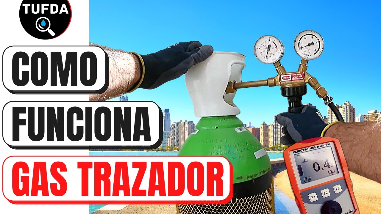 COMO UTILIZAR EL DETECTOR GAS TRAZADOR para fugas ocultas