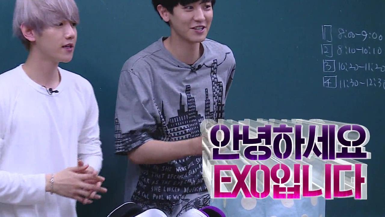 EXO 찬열·백현 깜짝 학교 방문에 여고생들 ‘화들짝’  @18초 20150818
