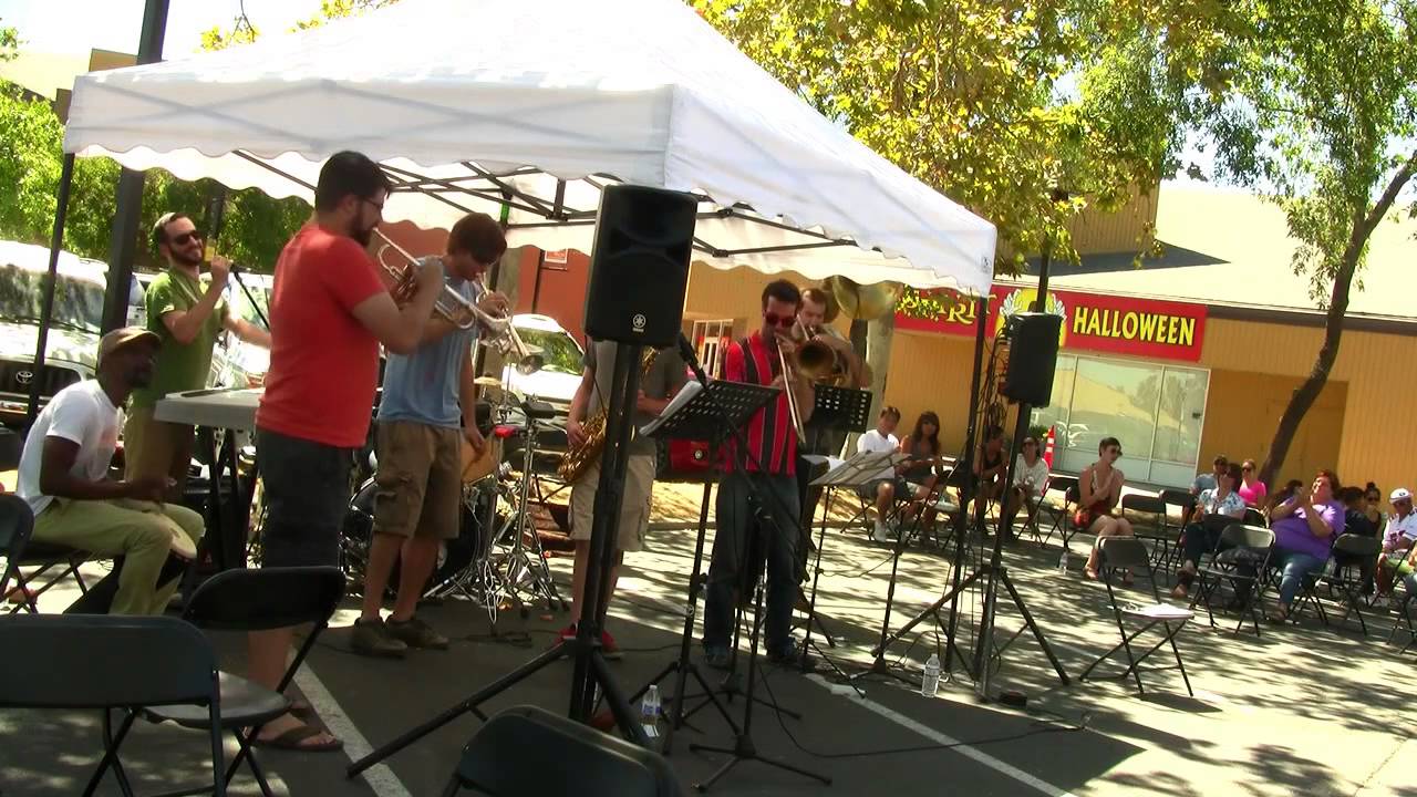 Bay Area Brass Band live at Off the Grid - Cissy Strut