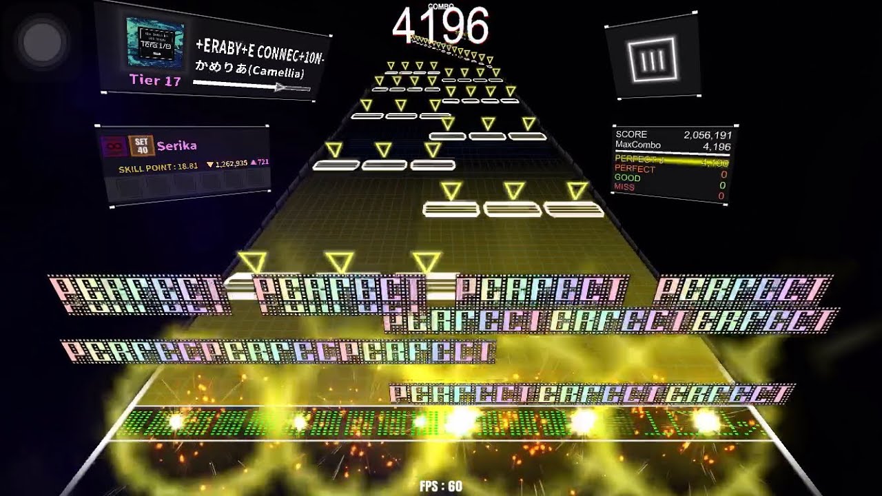 +ERABY+E CONNEC+10N- / Tier 17 / DanceRail3 譜面確認