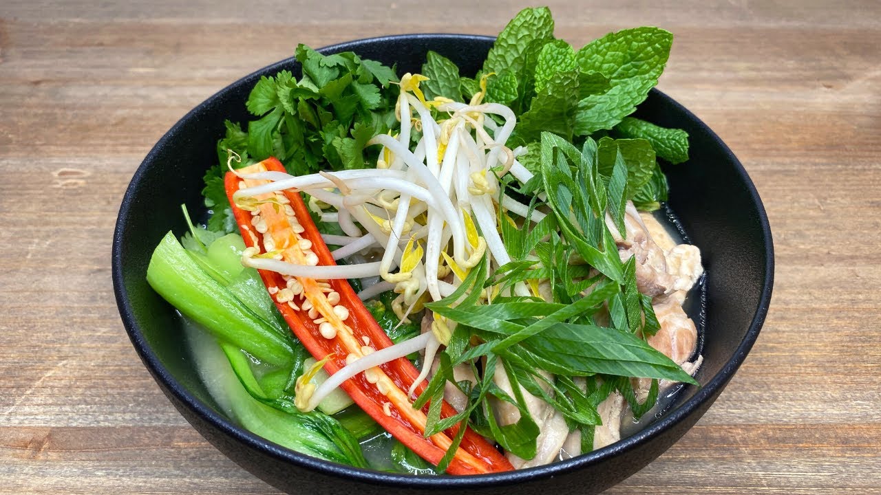 Chicken Pho | Chicken Noodle Soup | How To Recipe
