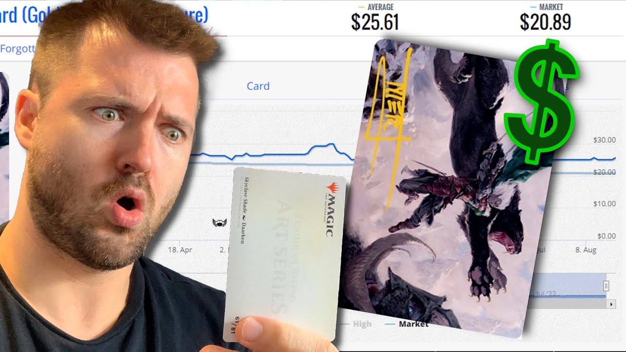 ART Series Gold Stamped Cards WORTH MONEY! Do you have them in your Bulk?!