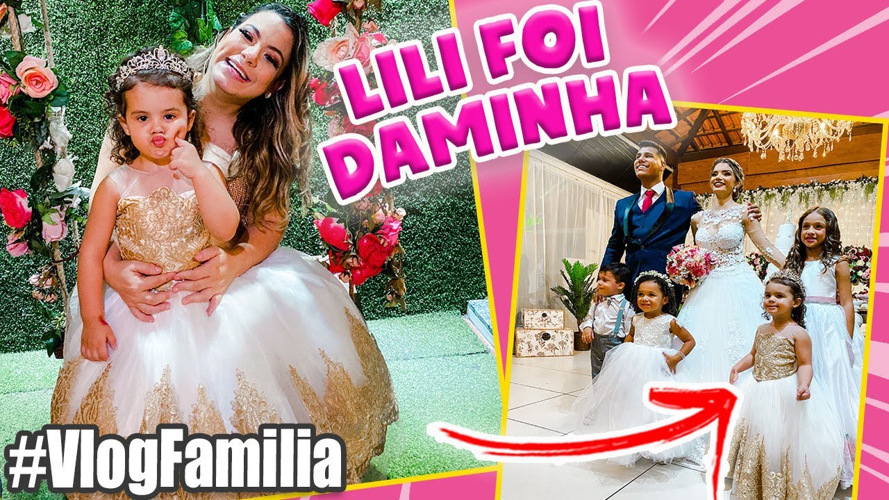 ELIZA FOI DAMINHA DE HONRA *Mamãe emocionada | Kathy Castricini