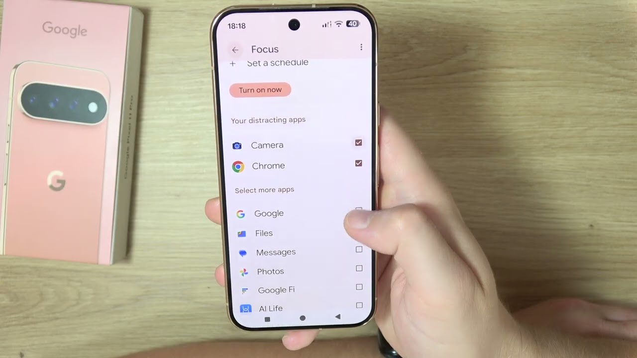Pixel 11 Pro: How to Enable Focus Mode