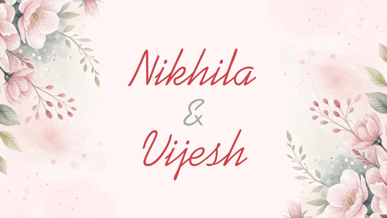 Nikhila & Vijesh Wedding Live Starts: Feb 20, 9:00 AM IST
