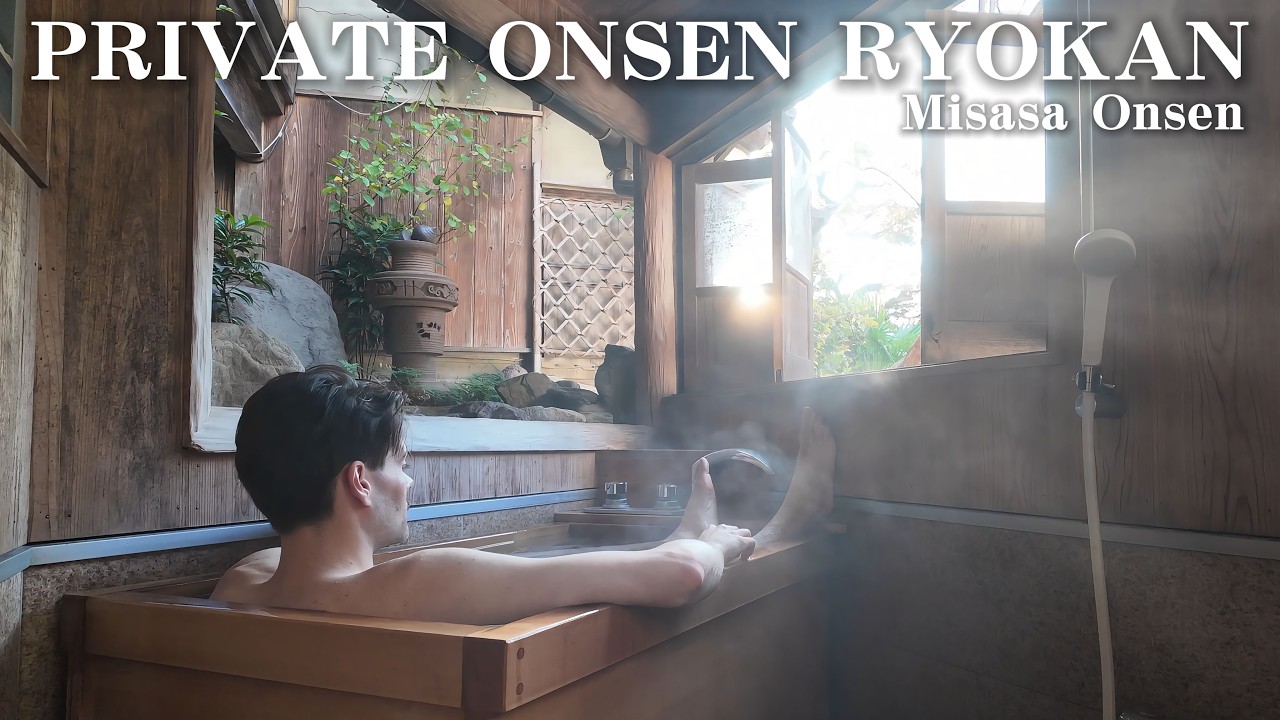 Wewnątrz 90-letniego japońskiego ryokanu w Misasa Onsen &ndash; prywatna kąpiel w gorących źr&oacute;dłach rad...