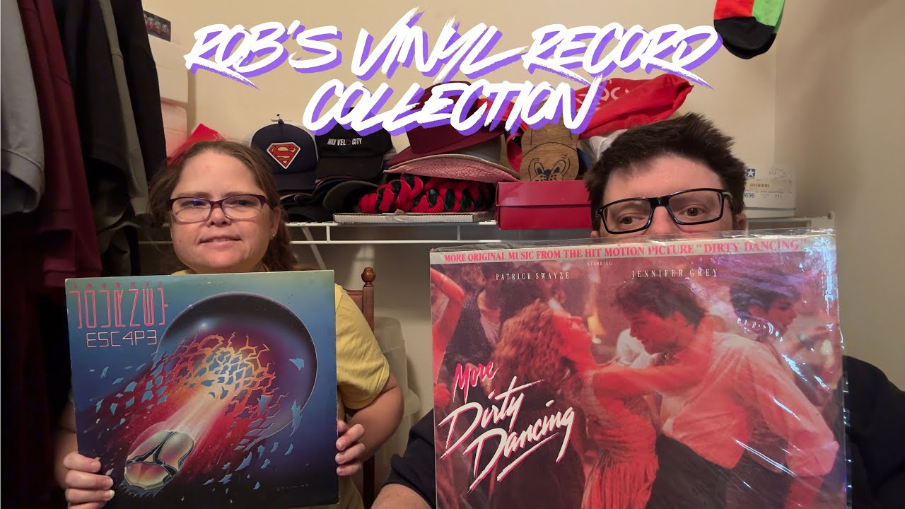 Some of Rob's Vinyl Record Collection!