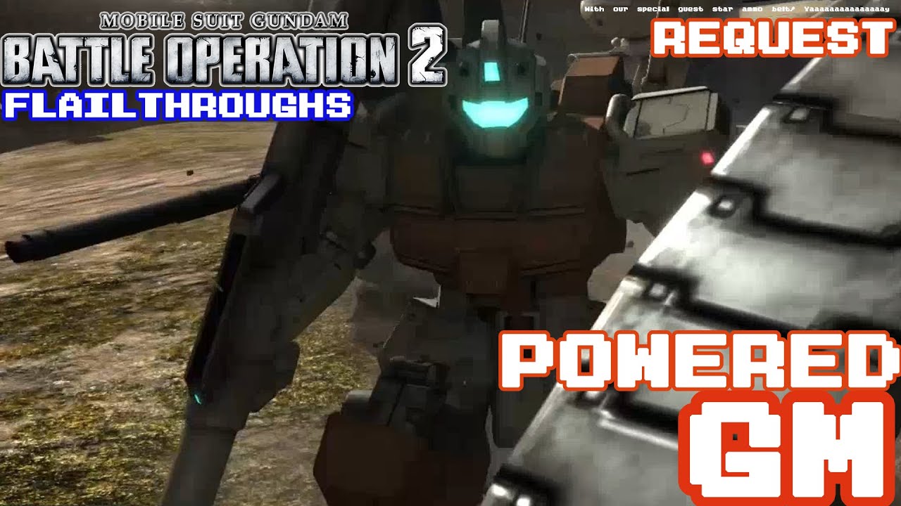 Gundam Battle Operation 2 Request: RGM-79 Powered GM