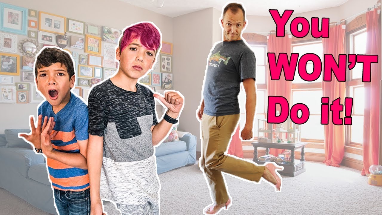 YOU Won't DO IT! boys ONly Challenge!