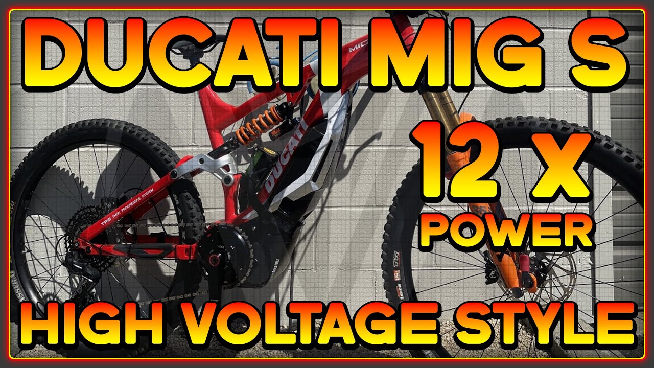 Transforming the Ducati Mig S Ebike with a new motor and a High Voltage upgrade kit!