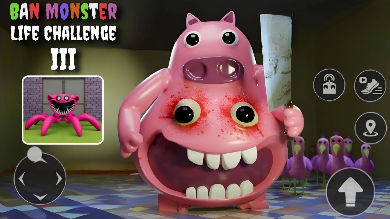 Garten Of Chief Pigster (Chapter 1, 2) Chase Pink Boss Monster+ Jumpscare - New Update