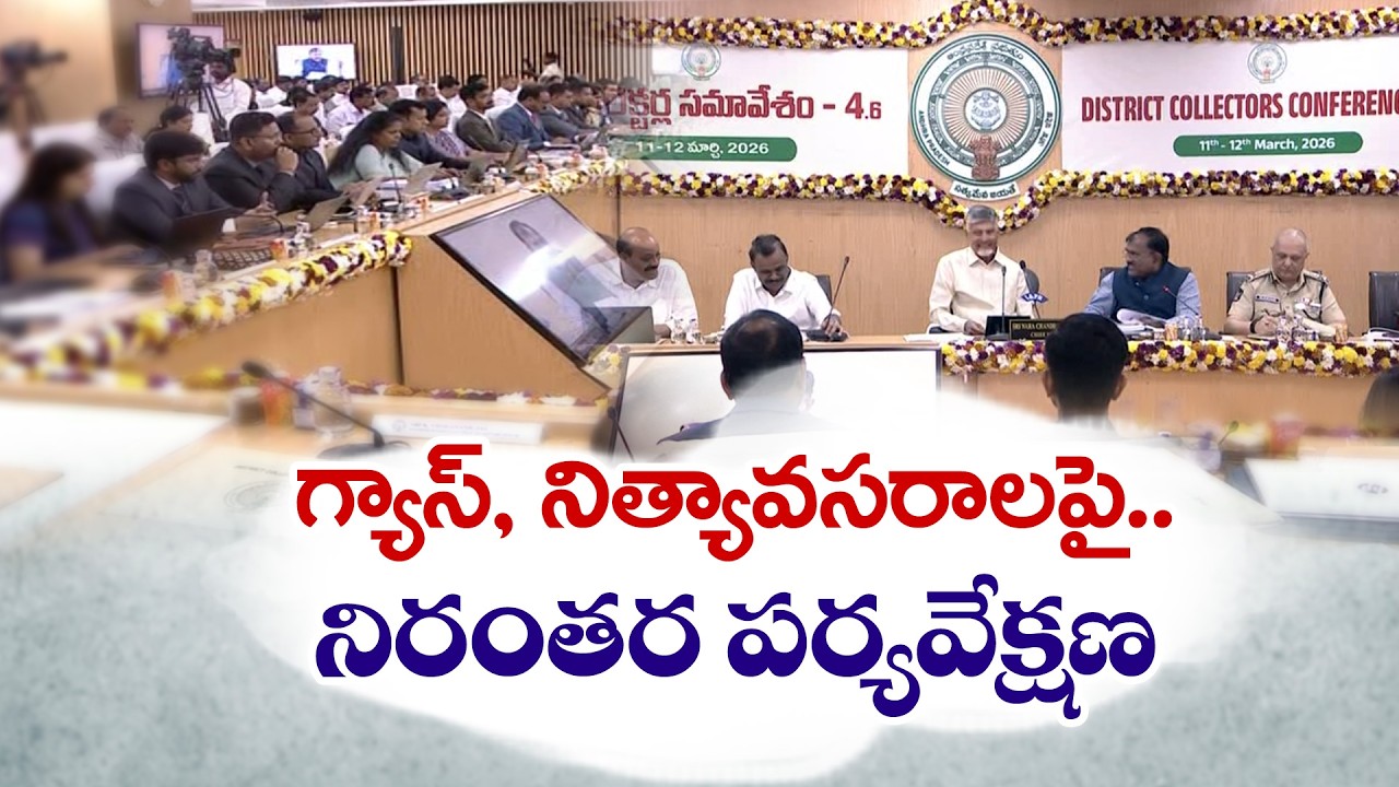 CM Chandrababu Forms Panel to Monitor LPG & Commodity Prices
